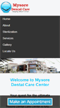 Mobile Screenshot of mysoredentalcare.com